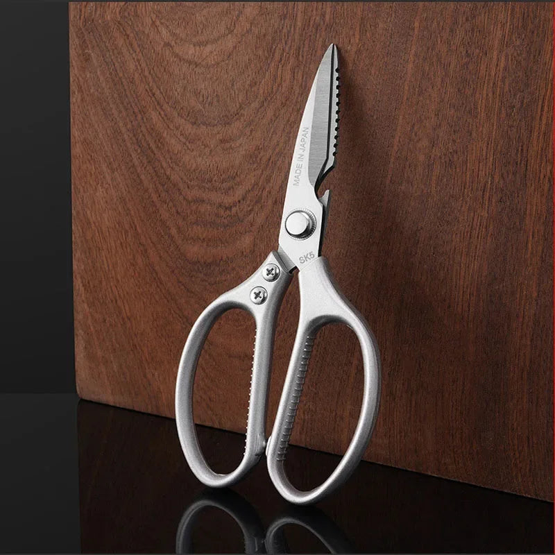 Stainless Steel Kitchen Scissors Multifunctional Chicken Bone Scissors Shear Fish Duck Cut Chef Professional Scissors Knife Tool
